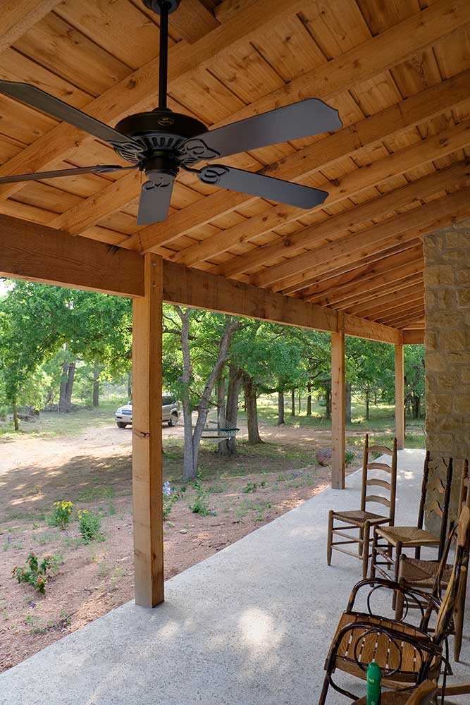 The Cabin porch