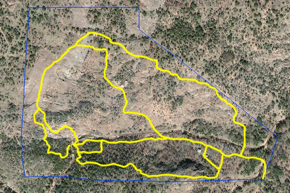 Sandy Ranch map